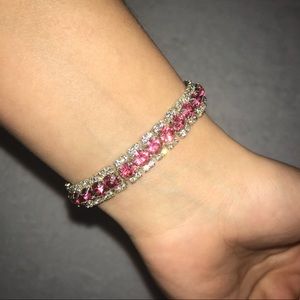 Pink Formal Bracelet